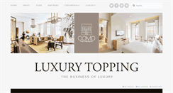 Desktop Screenshot of luxurytopping.com